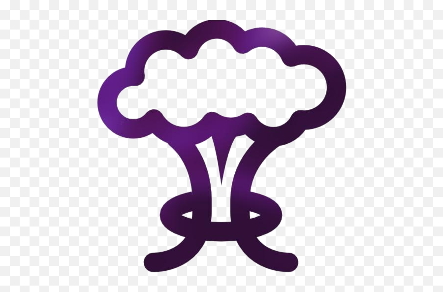Nuclear Cloud Png Hd Images Stickers Vectors - Mushroom Clouds Clip Art,Nuclear Explosion Icon