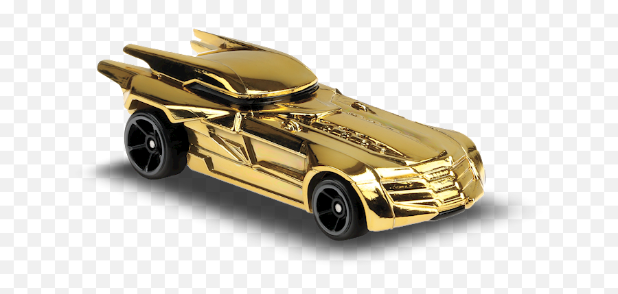 Batmobile In Gold Batman Car Collector Hot Wheels - Batimovil Hot Wheels Dorado Png,Batmobile Icon
