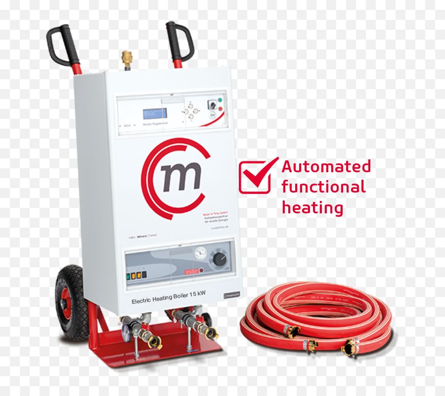 Electric Heating Boiler Eh 15 With Mobile Control Unit - Mobile Oelheizung Png,Mcu Icon