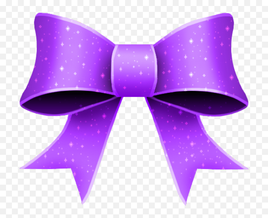 Purple Ribbon Png Image - Transparent Background Pink Bow Png,Purple Ribbon Png