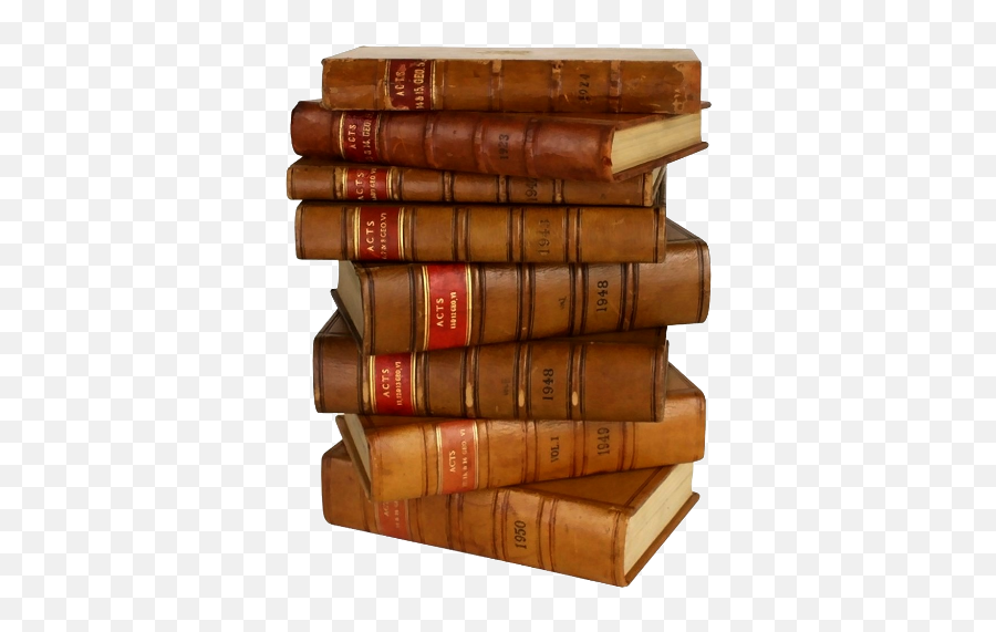 Antique English Law Books Stack Web U2013 Ignita Veritas - Stack Of Antique Books Png,Book Stack Png
