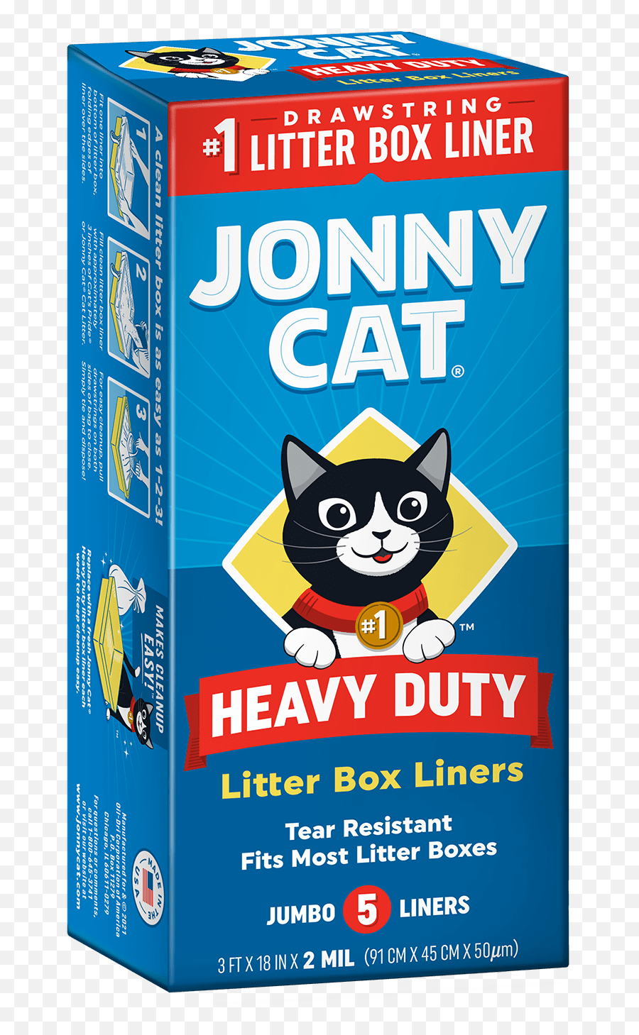 Jonny Cat Heavy Duty Litter Box Liners Catspridecom - Jonny Cat Litter Box Liner Png,Icon Super Duty 4