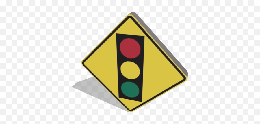 Webots Documentation Traffic - Traffic Signal Ahead Sign Png,Traffic Light Icon In Computer