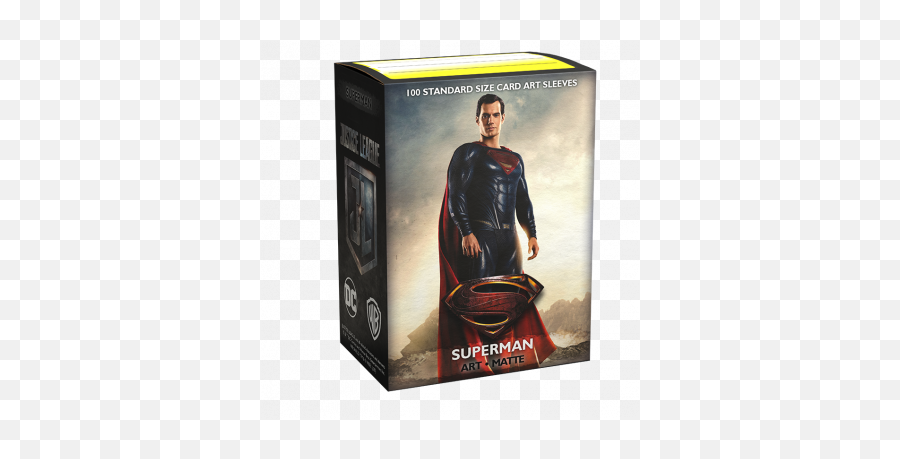 Wb100 Matte Art - Justice League Superman 100 Dragon Shield Sleeves Superman Png,Justice League Folder Icon