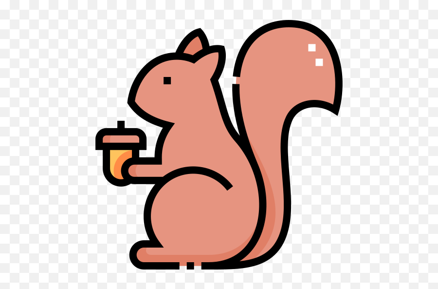 Squirrel - Free Animals Icons Animal Figure Png,Squirrel Icon