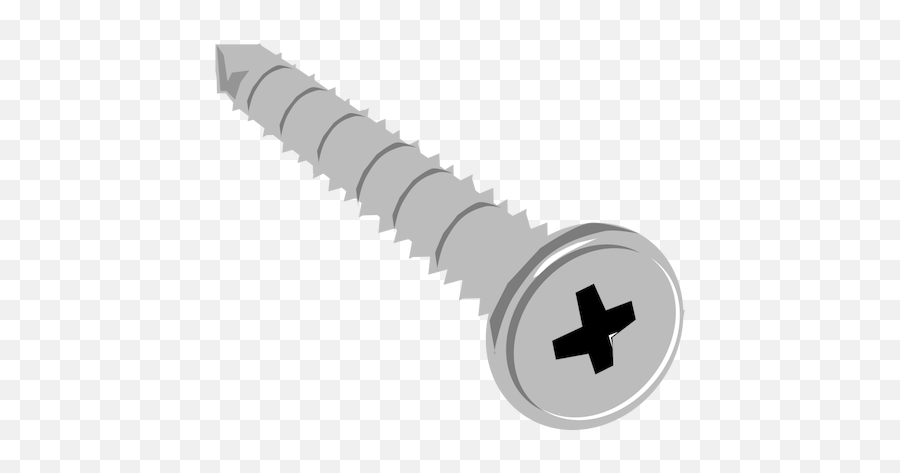 Screw Public Domain Vectors - Screw Clipart Png,Nut Bolt Icon