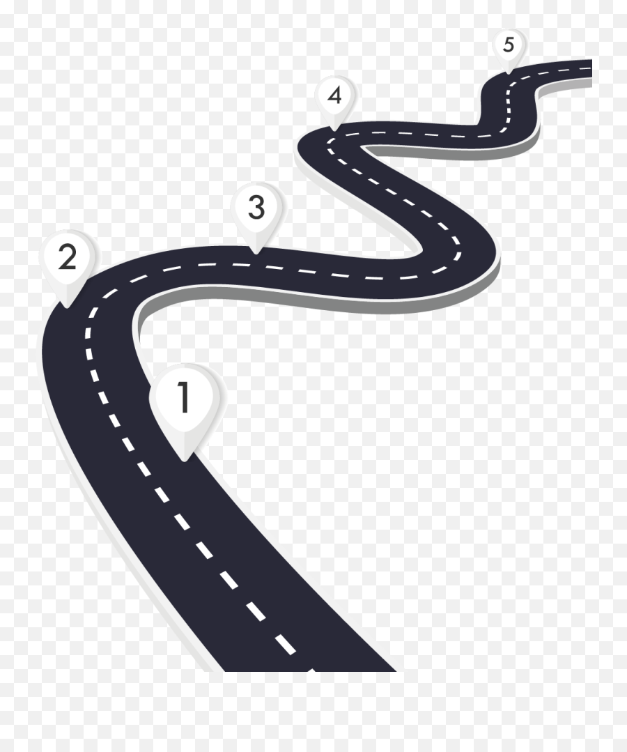About The Roadmap U2014 Five One Labs Png Winding Path Icon