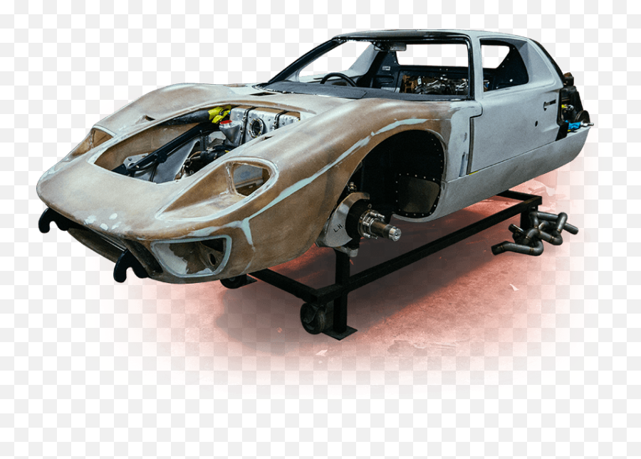 Rk Motors - Gt40 P1046 Ford Gt40 Mk2 Chassis Png,Corvette Rebuilding An Icon