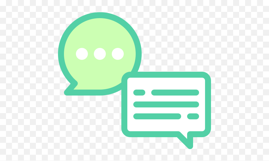 Speech Bubble - Free Communications Icons Dot Png,Green Message Icon