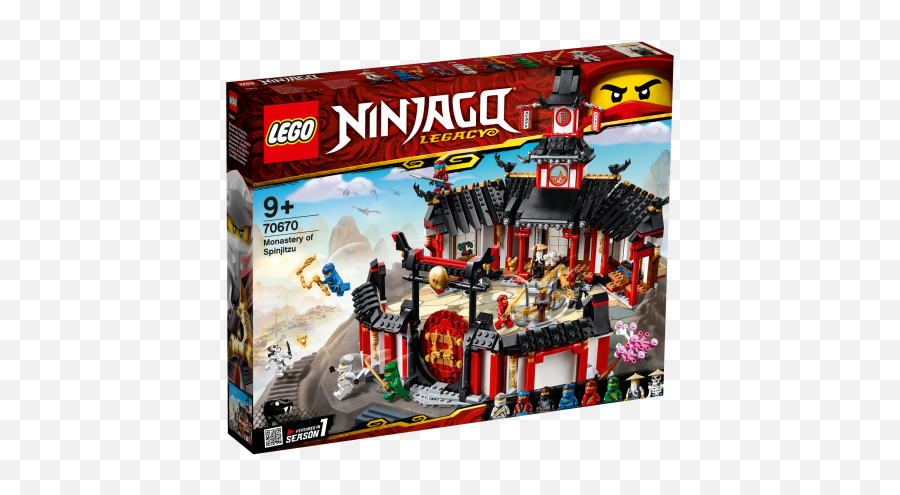 Lego Ninjago - Monastery Of Spinjitzu 70670 Lego Ninjago Monastery Of Spinjitzu Png,Ninjago Png