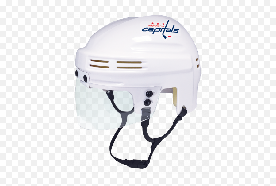 Washington Capitals Mini Helmet U2014 White - Toronto Maple Leafs Helmet Png,Washington Capitals Logo Png