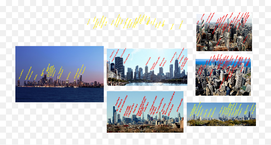 Chicago Skyline Views Labeled2 - Metropolitan Area Png,Chicago Skyline Png