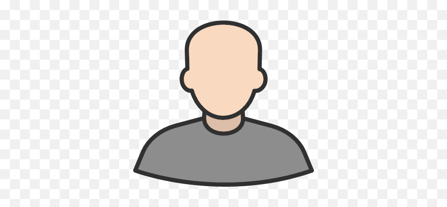 Bald Man Guy Icon Png Head