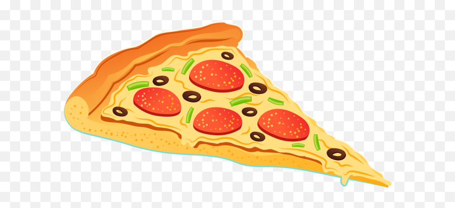 Library Of Pizza Slice Clipart Black - Pizza Slice Pizza Clipart Png,Pepperoni Pizza Png