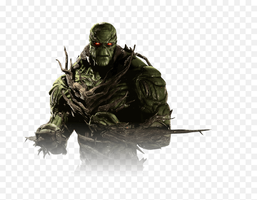 Png Swamp Thing Injustice 2 Portr - Injustice 2 Swamp Thing Combos,Injustice 2 Logo Png