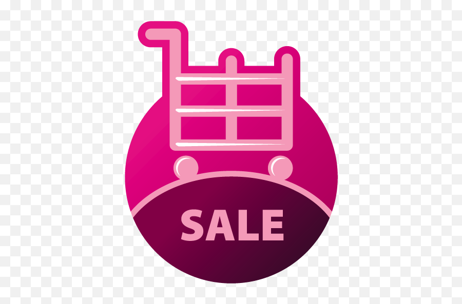 Download Sale Sign Under The Cart Icon - Circle Png,For Sale Sign Png