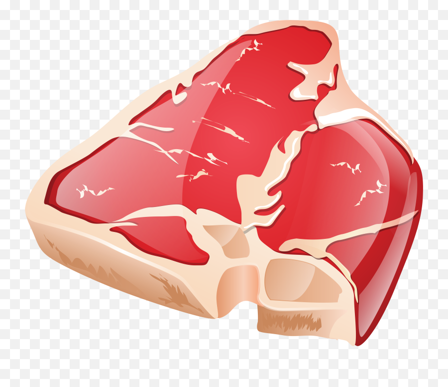 Transparent Background Red Meat Clipart - Meat Clipart Transparent Png,Steak Transparent Background