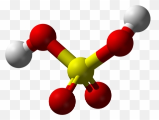 Difference Between Muriatic And Sulfuric Acid Compare The - Sulfuric Acid Molecule Png,Acid Png