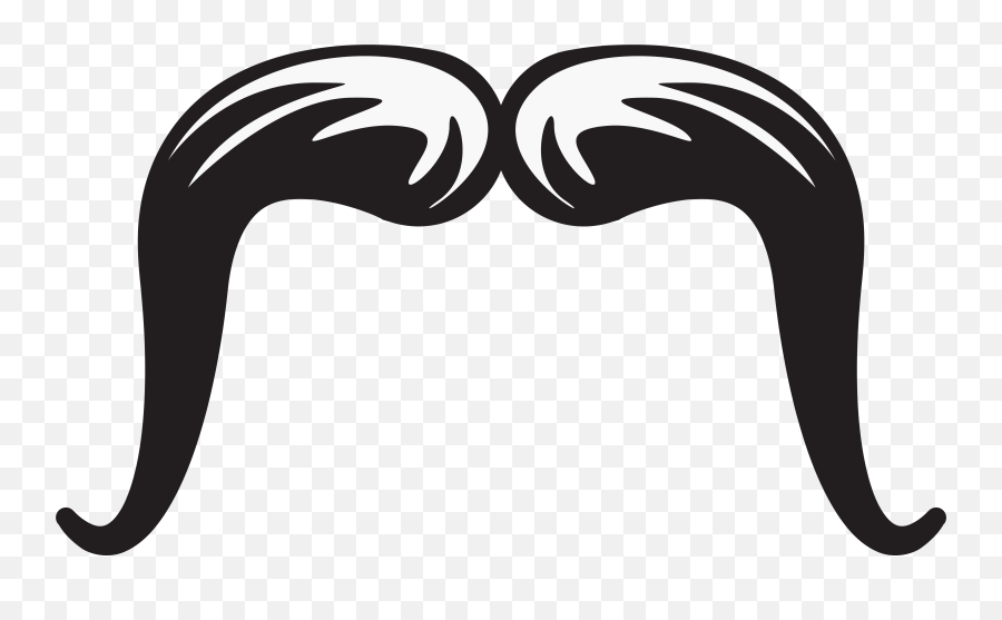 Trucker Mustache Png Transparent - Handlebar Mustache Clip Art,Mustache Png Transparent