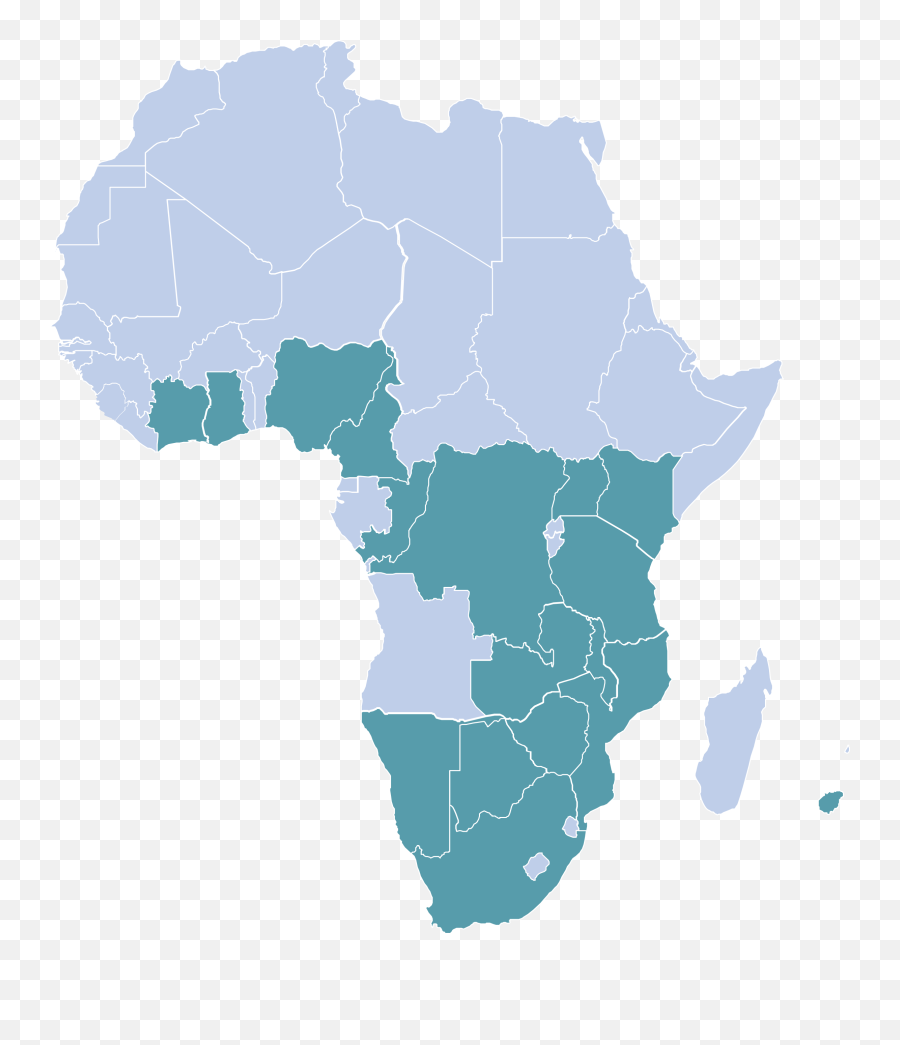 Download Africa - Transparent African Map Png,Africa Map Png