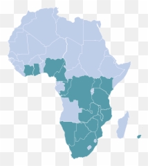 Download Africa - Transparent African Map Png,Africa Map Png