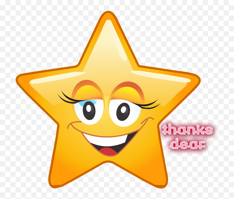 Download Thanks For The Add - Star Emoji Clipart Full Size Star Emoji Clipart Hd Png,Star Emoji Png