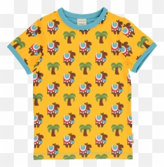 Maxomorra Camel Caravan Short Sleeved Top - Maxomorra Camels Png,Camel Transparent