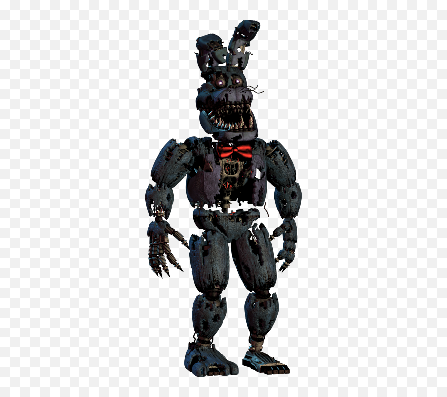 Download Five Nights - Fnaf Fnaf Nightmare Bonnie Png,Fnaf Png