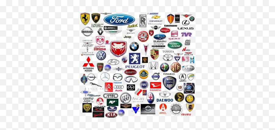 Download Hd Car Parts - Cars Logo And Brand Transparent Png Todas As Marcas De Carros,Cars Logo