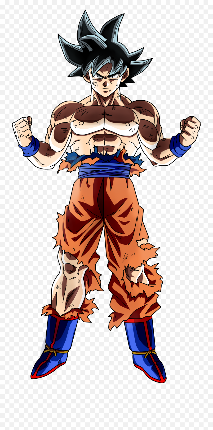 Download Hd My References - Broly Vs Goku Mui Transparent Goku Mui Png,Broly Png