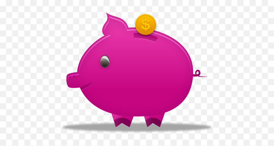Piggy Bank Icon - Pretty Office 11 Icons Softiconscom Piggy Bank Png,Bank Png