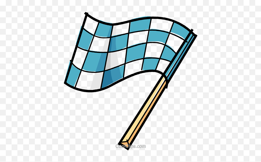 Racing Flag Royalty Free Vector Clip Art Illustration - Clip Art Png,Racing Flags Png