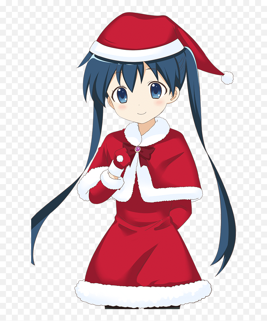 Mai - Merry Christmas Cartoon Png,Waifu Png