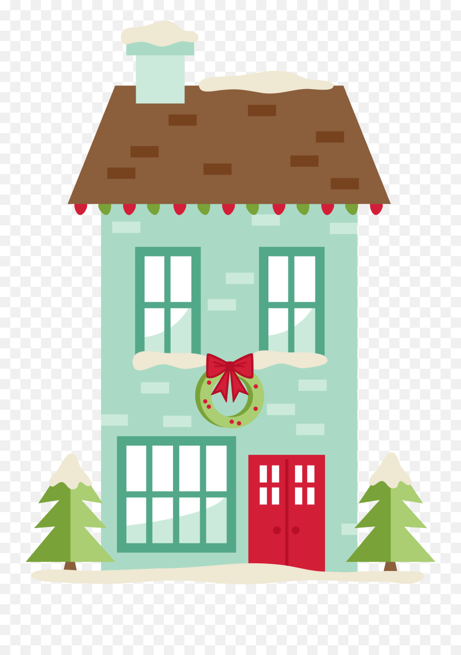 Mkcchristmas House Svg Christmas Silhouette - Christmas House Png,House Silhouette Png