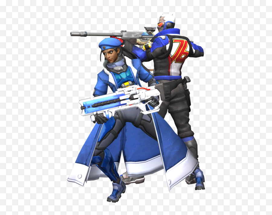 Ana Overwatch Png Image Black - Portable Network Graphics,Soldier 76 Png