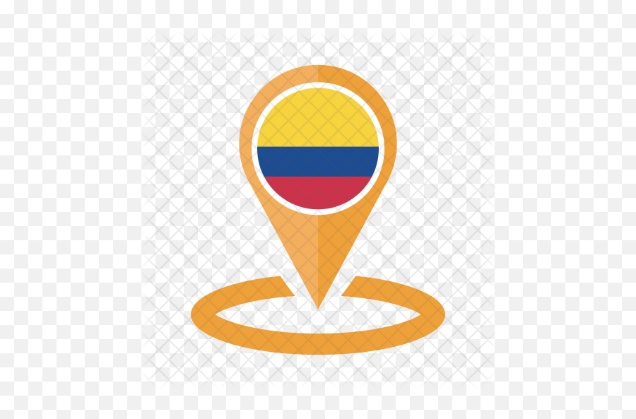 Colombia Flag Icon Of Flat Style - Logo Sudan Flag Png,Colombian Flag Png