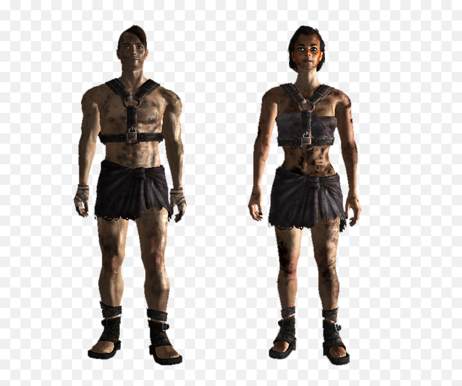 Slave Outfit - Raider Badlands Armor Female Png,Slave Png