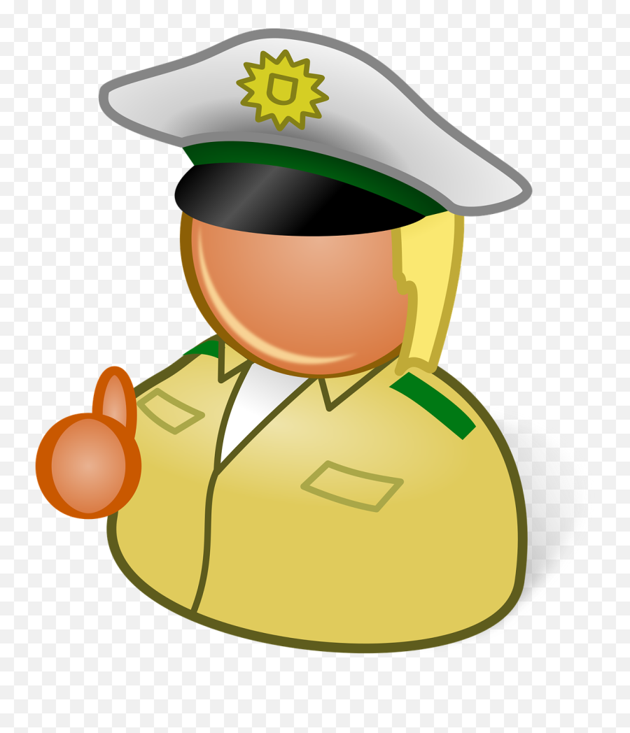 Cartoon Graduation Hat 26 Buy Clip Art - Police Png,Cop Hat Png
