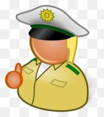 Cartoon Graduation Hat 26 Buy Clip Art - Police png