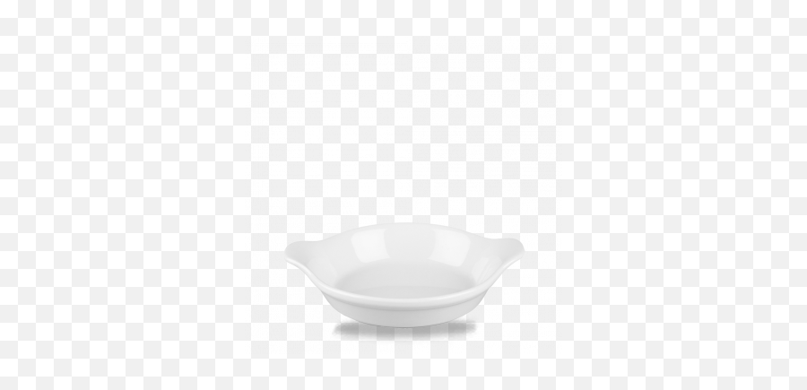 Small Round Eared Dish Churchill China - Ceramic Png,White Plate Png
