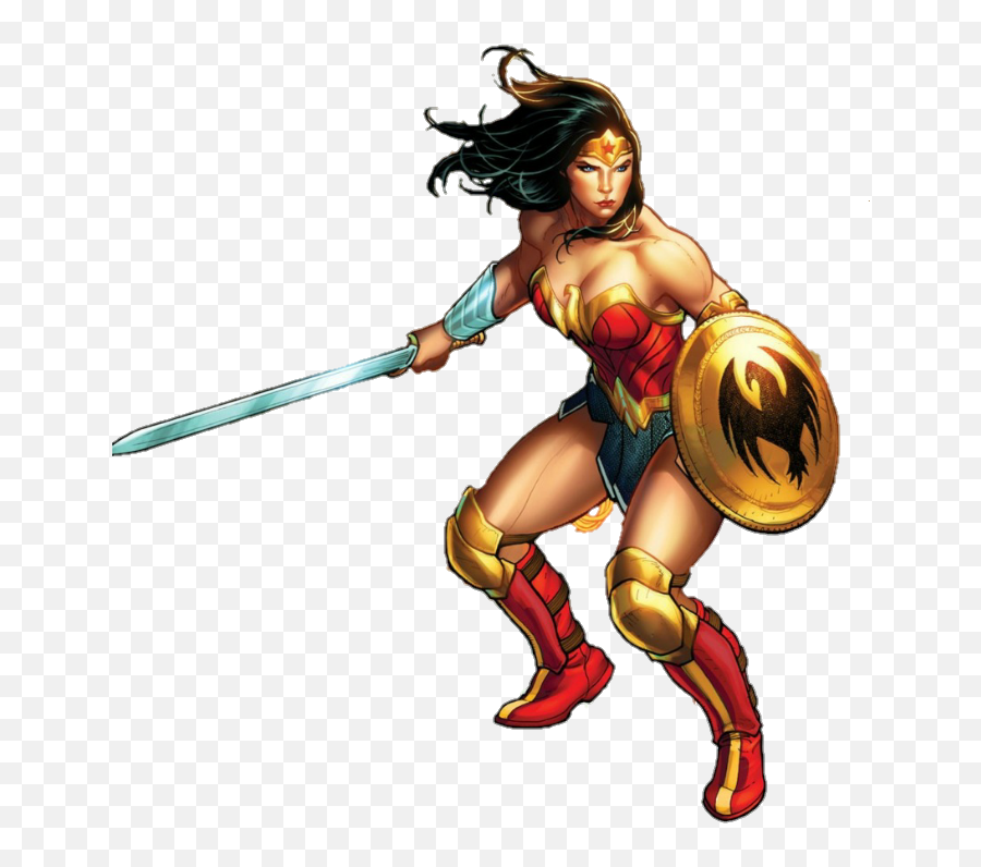 Wonder Woman Png - Wonder Woman Rebirth New 52,Warrior Transparent Background