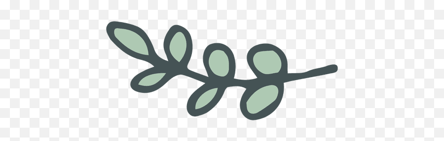 Olive Branch Hand Drawn Cartoon Icon 20 - Transparent Png Dibujo Ramita Con Hojas,Olive Branch Png