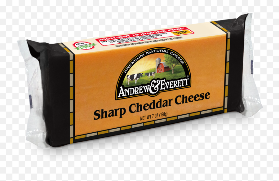 Sharp Cheddar Brick Cheese U2013 Andrew U0026 Everett - Sharp Cheddar Cheese Brands Png,Cheddar Png