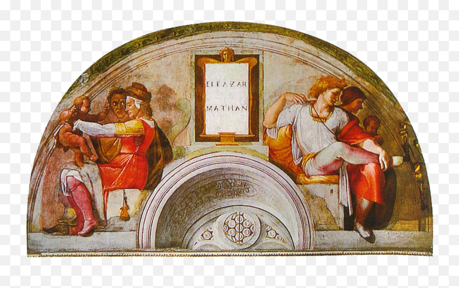 Michelangelo - Ancestors Of Christ Sistine Chapel Png,Michelangelo Png