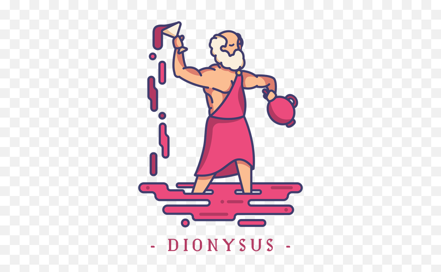 Dionysus Greek God - Dionisio Deus Do Vinho Desenho Png,God Transparent
