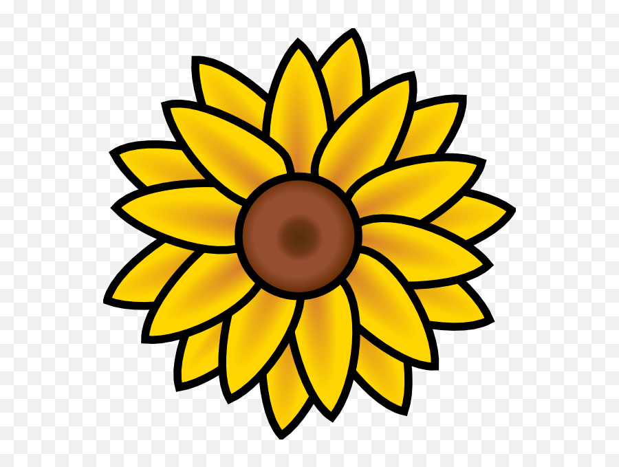 Sunflower Clip Art - Sunflower Clip Art Png,Sunflower Clipart Png