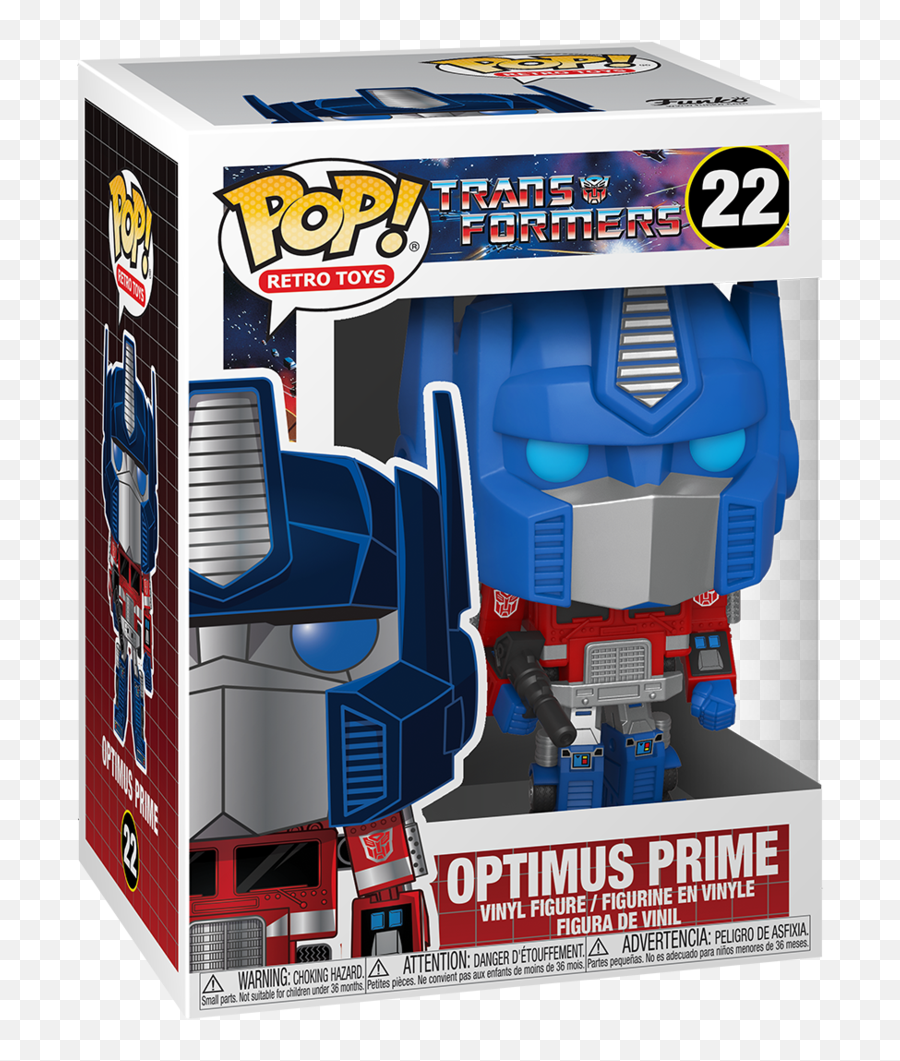 Transformers Retro Funko Pop Optimus Prime 22 Pre - Order Funko Pop Transformers Png,Optimus Prime Transparent