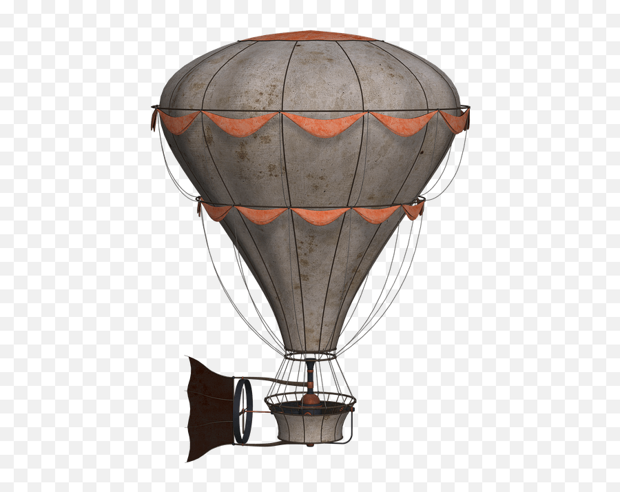 Hot Air Balloon Vintage Transparent Png - Stickpng Fantasy Hot Air Balloon,Hot Air Balloon Transparent