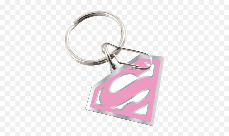 Supergirl Enamel Key Chain Furnacerestaurantconz - Betty Boop Keychain Png,Super Girl Logo