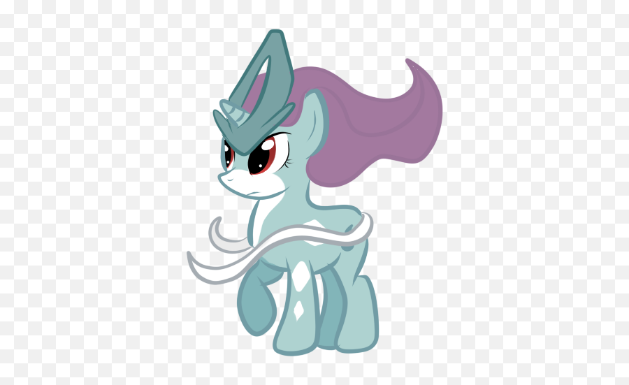 Cartoon Transparent Png Image - Mythical Creature,Suicune Png